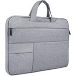 product_image_name-Generic-Ultra-Portable Briefcase with Shoulder Strap For Laptop Sleeve Carrying Case Compatible with 16 Inch MacBook Pro/Pro Max M1 M2 M3 M4 Briefcase with Hidden Handle Multiple Pocket Protective Padded Polyester Waterproof Computer Bag-7
