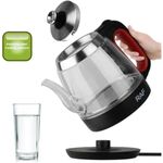 product_image_name-Generic-1.2L Electric Glass Kettle Heat Resistant Boiling Ceramic Glass Kettle Double Layer Protection Protative Glass Kettle -Multicolor-3