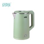 product_image_name-Winningstar-Stainless Steel 1.8L Electric Tea Water Boiler Portable Electric Kettle Pot- Multicolor-1