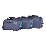 Kzngs Travel Wheeled Trolley Duffel Bags Portable Oxford Rolling Luggage Bag for Men and Women Fashion Waterproof Suitcase