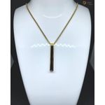 Classic Men’s Necklace -Black/Gold