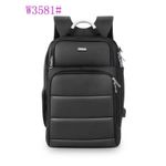 New Fashionable Multi Pocket Neutral Backpack-Black