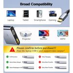 product_image_name-Generic-4in1 USB Type C to Hub 4K HDMI+VGA+Type-C+USB Port Display Adapter Splitter Box For Laptops,Tablets ,Phones-2