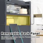 product_image_name-Generic-Modern Kitchen and Appliance Storage Cabinet with Fluted Glass Doors -3