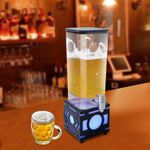 product_image_name-Generic-Glowing Beverage Dispensers 3L/100oz LED Drink Tower Dispenser Lighted Up Color Changing Tabletop Beer Juice Cocktail Tower Drink Dispenser-1