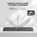 product_image_name-Generic-Ultra-Slim Folding Bluetooth Keyboard with Transparent Housing - Multicolor-3