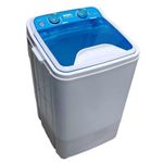 product_image_name-Boma-Disinfection Household Mini Single Tub Top Loading  Washing Machine Semi-Automatic Single Drum blue and white 6 kg-1