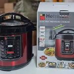 product_image_name-Hoffmans-6.5L Genuine 14 In 1 Digital Electric Pressure Cooker - Red, Silver-2