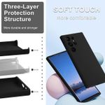product_image_name-Samsung-Original Galaxy S20 Fe, S20, S20 Plus, S20 Ultra, S21, S21 Plus, S21 Ultra, S22, S22 Plus, S22 Ultra, S23, S23 Plus, S23 Ultra Silicone Case,Soft Touch Premium Liquid Rubber Shockproof Phone Cover- Black-3