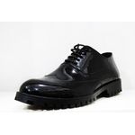 product_image_name-Generic-Men's Leather Stylish Shoes - Black-3