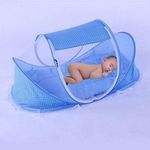 product_image_name-Generic- Portable Baby Mosquito Net - Blue-2