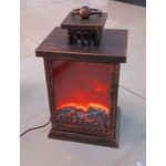 product_image_name-Generic-Decorative LED fireplace lantern with a realistic flame effect. -1