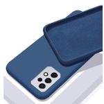 product_image_name-Generic-Samsung A52/A52s 5G Back Cover Case Full Protective Shock Proof Liquid Silicone Case Back Cover for Samsung Galaxy A52/A52s 5G (Blue)-1