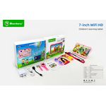 product_image_name-NODIZZ-Local Stock-B89 Plus 7 inch Kids Educational Tablet, System Displayed RAM 4GB +ROM 128GB, Preloaded Learning Apps, Parental Control Shockproof & Long Battery Fast Shipping Coming with kid's gifts (or 1 power bank), Pink-7
