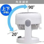 product_image_name-LEXICAL-Portable Plastic USB 90° Wide Angle Desk Fan Mini Circulating Eco Air Cooler with Turbo Air Convection Fan, 90° Wide Angle Damper Silent Desk Fan Powerful Blower With Turbo Air Convection FanFor Personal Office Student- Multicolor-5