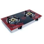 product_image_name-Pixel-2 Burner Tempered Glass Gas Stove -Black-1