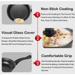 product_image_name-Generic-13 piece set of cookware set milk pot soup pot flat bottomed small frying pan lid and shovel to form a pot set-3