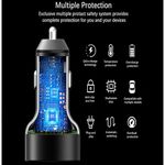 product_image_name-Generic-Universal High Power Fast Car Charger With Type C Cable Included - White-3