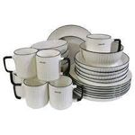 product_image_name-Generic-24pcs concise dinner set. White-2