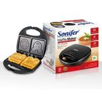 product_image_name-Sonifer-Cartoon Plate Waffle/Sandwich Maker - Black.-2