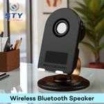 product_image_name-ARHANORY-Wireless Bluetooth Speaker Portable Amplifying Speaker Rotating Sensor Speaker Smart Induction Phone Stand Speaker-1