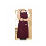Cross _ Back Apron- Maroon