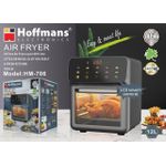Hoffmans 12L Air Fryer With LCD Touch Control - Black