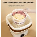 product_image_name-Generic-Portable Foldable Washing Machines, Small Washing Machines for Baby Clothes and Underwear, Laundry in Apartments and Dormitories-Multicolour-6