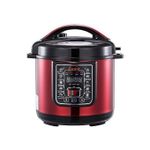 product_image_name-Hoffmans-6.5L Genuine 14 In 1 Digital Electric Pressure Cooker - Red, Silver-3