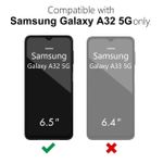 product_image_name-Samsung-Galaxy A32 5G Luxury Soft Rubber Liquid Silicone Case Skin Touch Feel Phone Cover Black -2