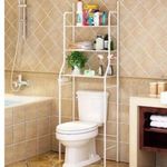 product_image_name-Other-Bathroom Over Toilet Storage Rack Organizer-White-3