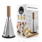 4-Sided Stainless Steel Food Grater (Round)