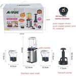 product_image_name-AVINAS-Multi-function Electric Blender Cell Wall Breaking Food Processor Fruit Mixer Powerful Hand Held For Fruits, Meat and Vegetables - Multicolor-2