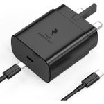 product_image_name-Samsung- 45W Super Fast Travel Charger - USB-C PD Power Adapter with 5A Cable - Black-1