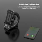 product_image_name-Generic-3-In-1 Wireless Charging Charger Bluetooth -Compitible Speaker Clock Support TF Card Phone Holder Double Coil Induction Design for Bedside -4