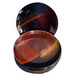 product_image_name-Generic-6 Pieces Partial Brown Side Plates - Black-1