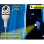 product_image_name-Generic-Wireless IP Wifi Panoramic Security CCTV Bulb Camera 1080P  PTZ Motion Auto Sensor -3
