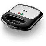 product_image_name-Saachi-2 In 1 Sandwich Maker And Grill With Fast Heating Plates-Silver/Black-3