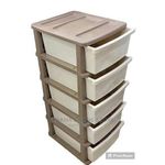 5layer Abc Plastic Multiple Purpose Storage Rack