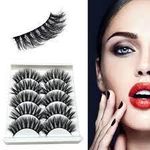 product_image_name-My Lashes-Free Shipping Luxury Makeup 5Pair 3D False Lashes Fluffy Strip Eye Mix lashes Natural Party-1