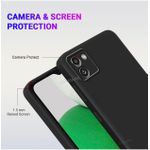 product_image_name-Generic-Silicone Soft Back Cover Case for Samsung Galaxy A03 (Black)-3