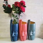 3pieces Of Minimalistic Stylish Flower Vase, Modern Vases and Ornaments, Vase Modern Handicraft Plastic Nordic Style Flower Pot for Home 