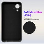 product_image_name-Generic-Silicone Soft Back Cover Case for Samsung Galaxy A03 Core (Silicone Black)-3