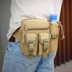 product_image_name-Outdoor-Waist Bag Bottle Pocket Waterproof Wearproof Lightweight -4