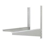 product_image_name-Generic-Wall Mounted Universal Outdoor Air Conditioner Bracket - Silver-1