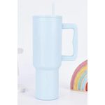 Stainless Steel Vacuum Insulated Tumbler for Water, Iced Tea or Coffee - Blue.