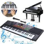 product_image_name-Generic-Kids Electronic Musical Keyboard/Piano - Multicolour-2