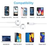 product_image_name-Generic-USB C Earphones for iPhone 15/16 Type C Wired Earphones with Mic & Remote Control Noise Cancelling-4