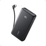 product_image_name-Anker-Zolo Power Bank, 20k, 22.5W Max, USB-C In and Out Fast Charging Battery Pack, Slim Travel Essential Phone Power Bank, For iPhone 17/16/15Series, iPad, MacBook Air, Galaxy, and More - Black-1