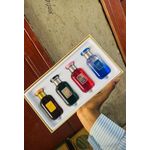 A gift set of four miniature perfume multi colour 